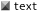 text